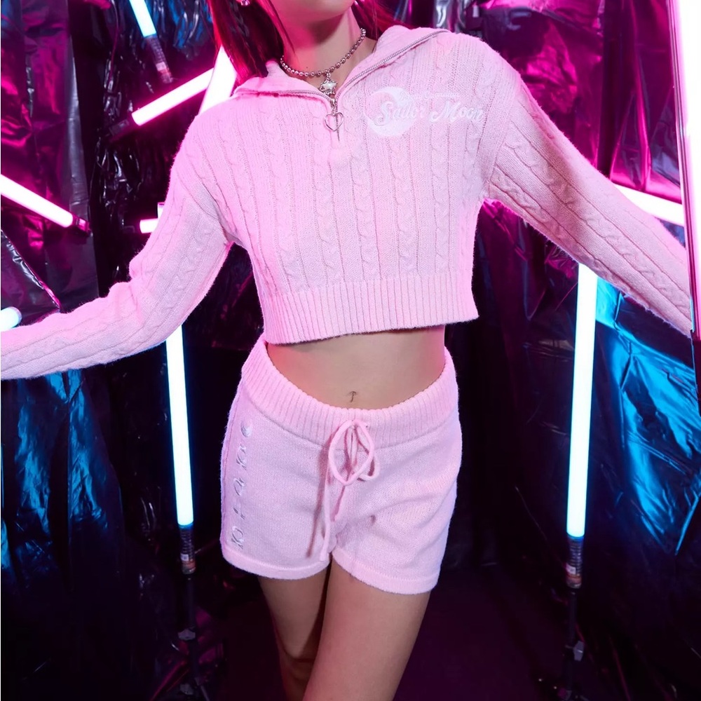 Pretty Guardian Sailor Moon Cable Knit‎ Lounge Set Hot Topic